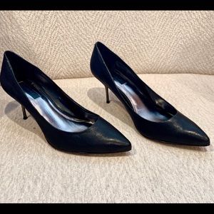 BCBG Vero Curio chrome heel